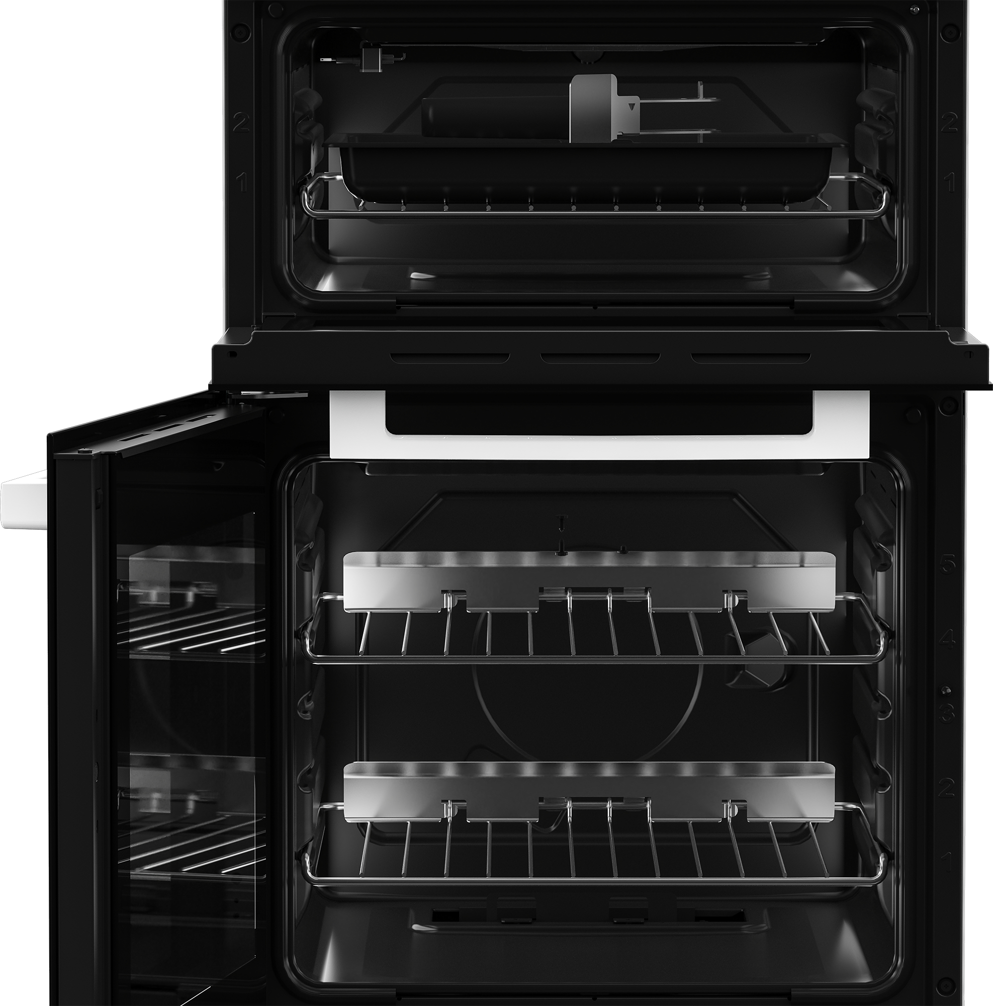 Beko KDG580W 50cm Freestanding Gas Twin Cavity Cooker – image 4