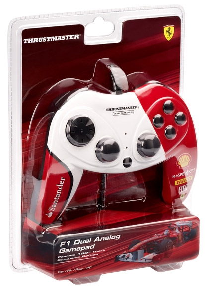 Thrustmaster AC-F150PAD Gaming Controller Red, White USB 2.0 Gamepad Analogue / Digital PC – image 2