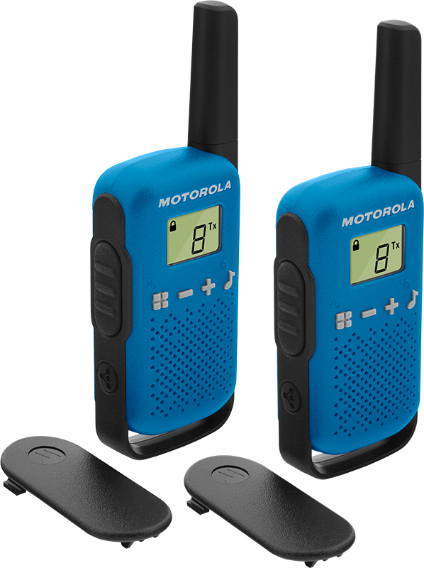Motorola TALKABOUT T42 radiopuhelin 16 kanavaa Musta, Sininen