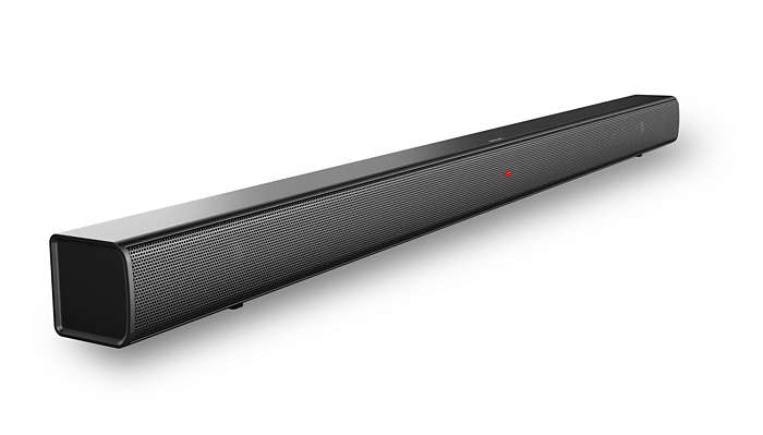 Philips HTL1508/12 soundbar speaker Black 2.0 channels