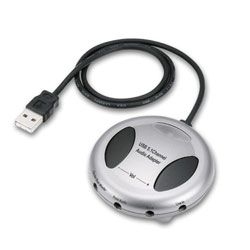 Axagon ADA-50 USB 1.1 - 5.1 audio adapter