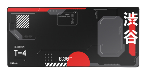 Trust GXT 759 XXL Gaming Mousepad Black/Red