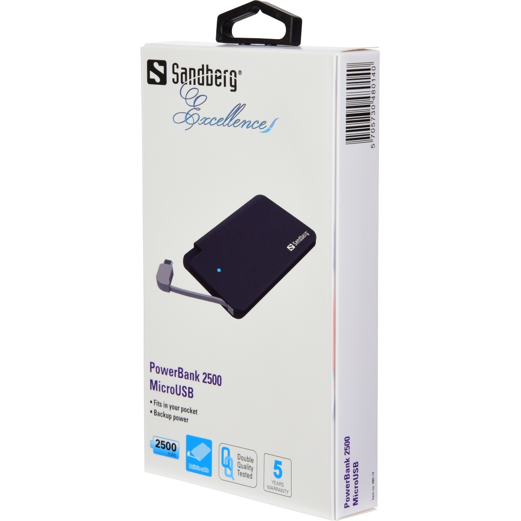 Sandberg Excellence PowerBank MicroUSB – image 2