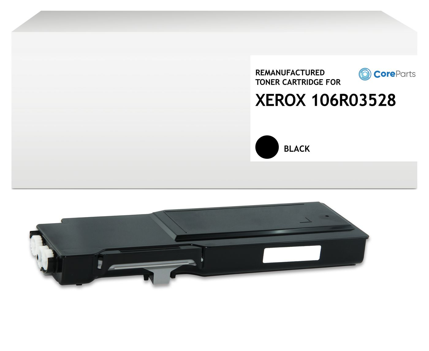 CoreParts QI-XE2022B خرطوشة حبر أسود، إنتاجية 10500 صفحة، متوافقة مع Xerox VersaLink C400/C405
