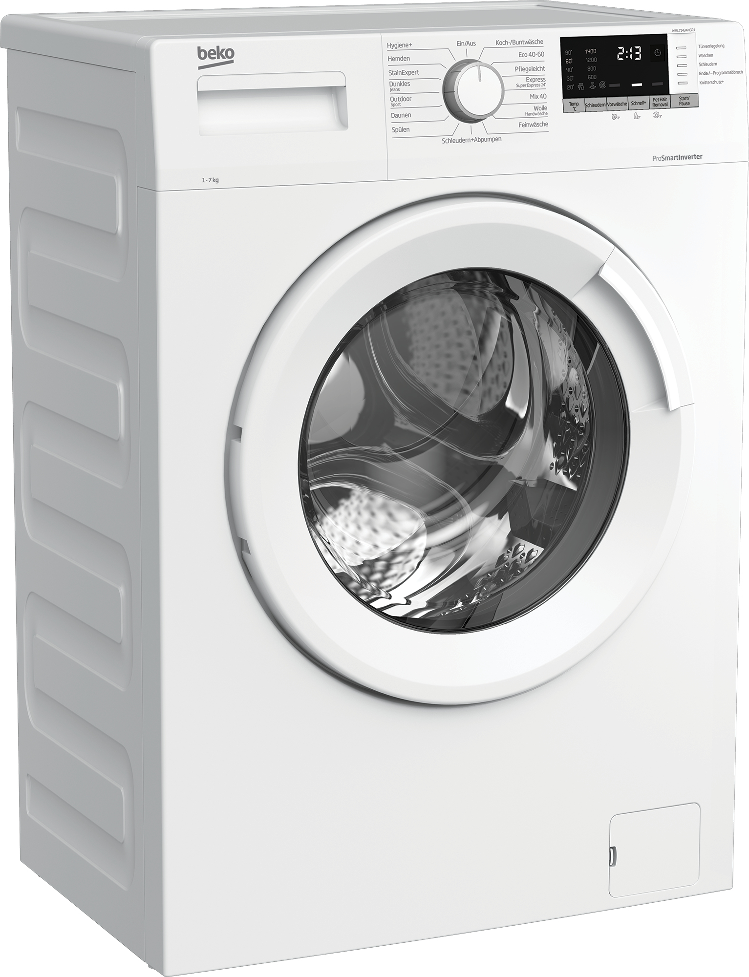 Beko WML71434NGR1 washing machine Front-load – image 2