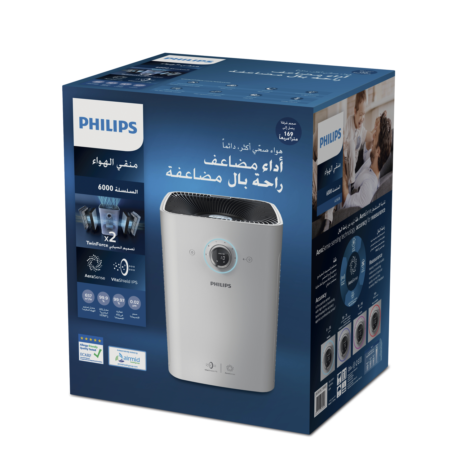 Philips 6000 series AC6608/70 air purifier 169 m² – image 9