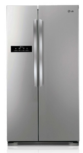 LG GSB325PVQV side-by-side refrigerator Freestanding