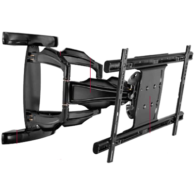 Peerless SA763PU TV mount/stand Black