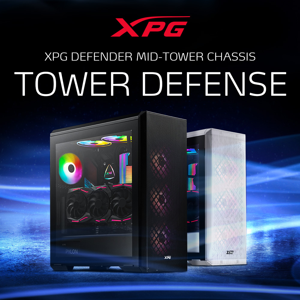 XPG DEFENDER Mid-Tower White – image 6