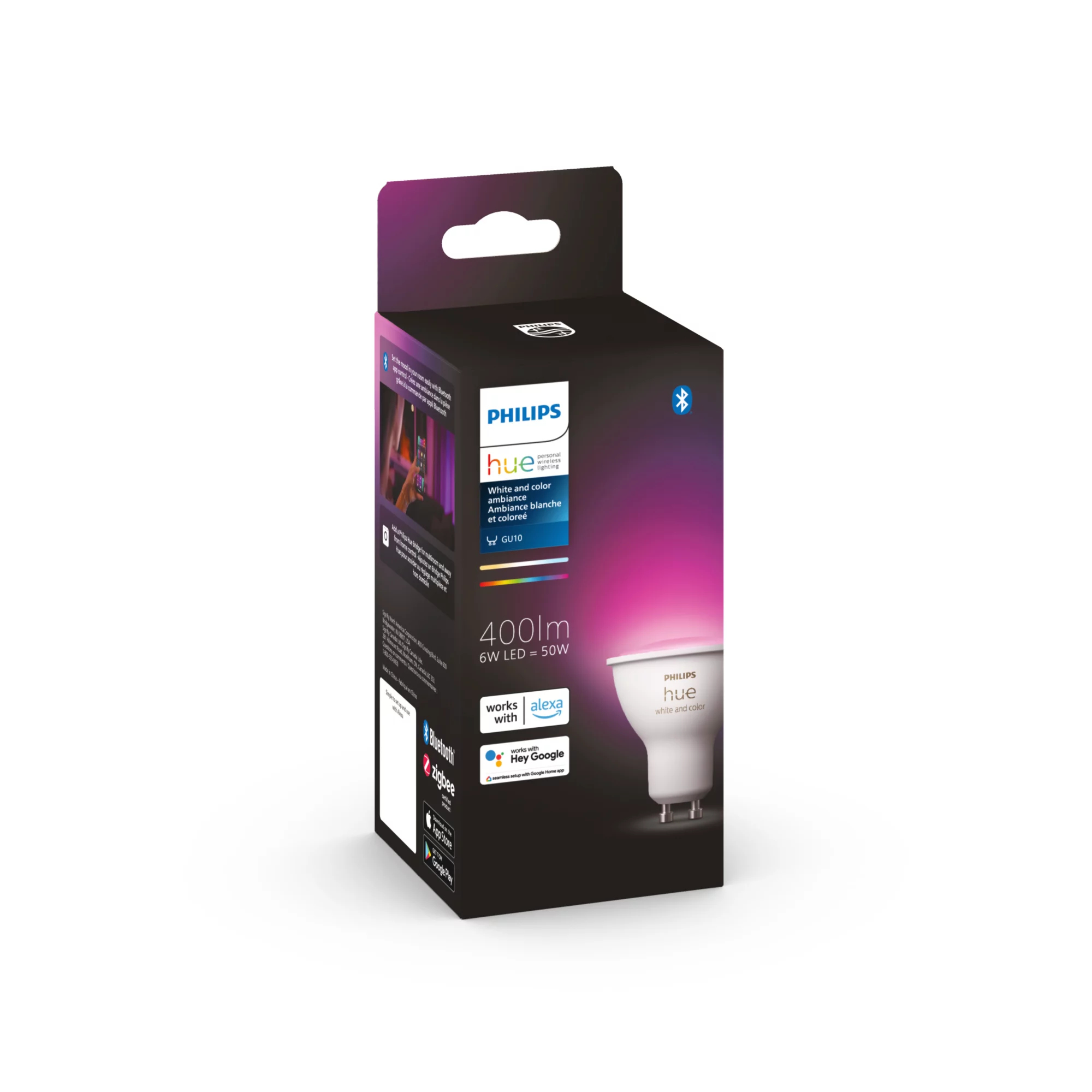 Philips by Signify Philips Hue White and colour ambience 046677542375 smart lighting Smart bulb Bluetooth/Zigbee – image 2