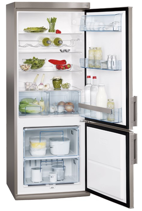 AEG S52900CSS0 fridge-freezer Freestanding Silver
