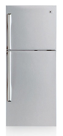 LG GN-B392YLCS fridge-freezer Freestanding Stainless steel – image 1
