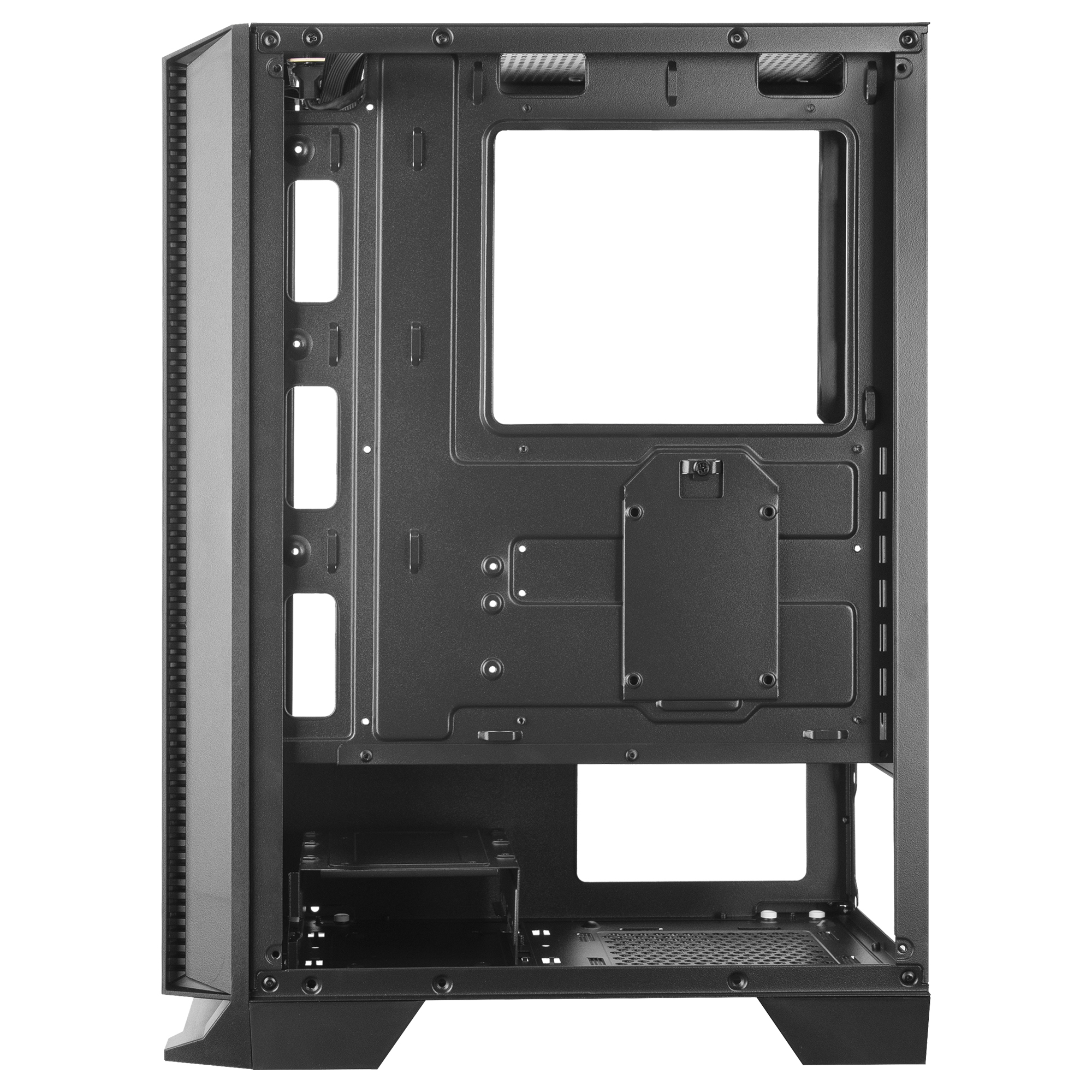 Mars Gaming MC-C Black PC ATX Case Metal-Mesh Front Panel Tempered Glass Window 3 Front FRGB – image 6