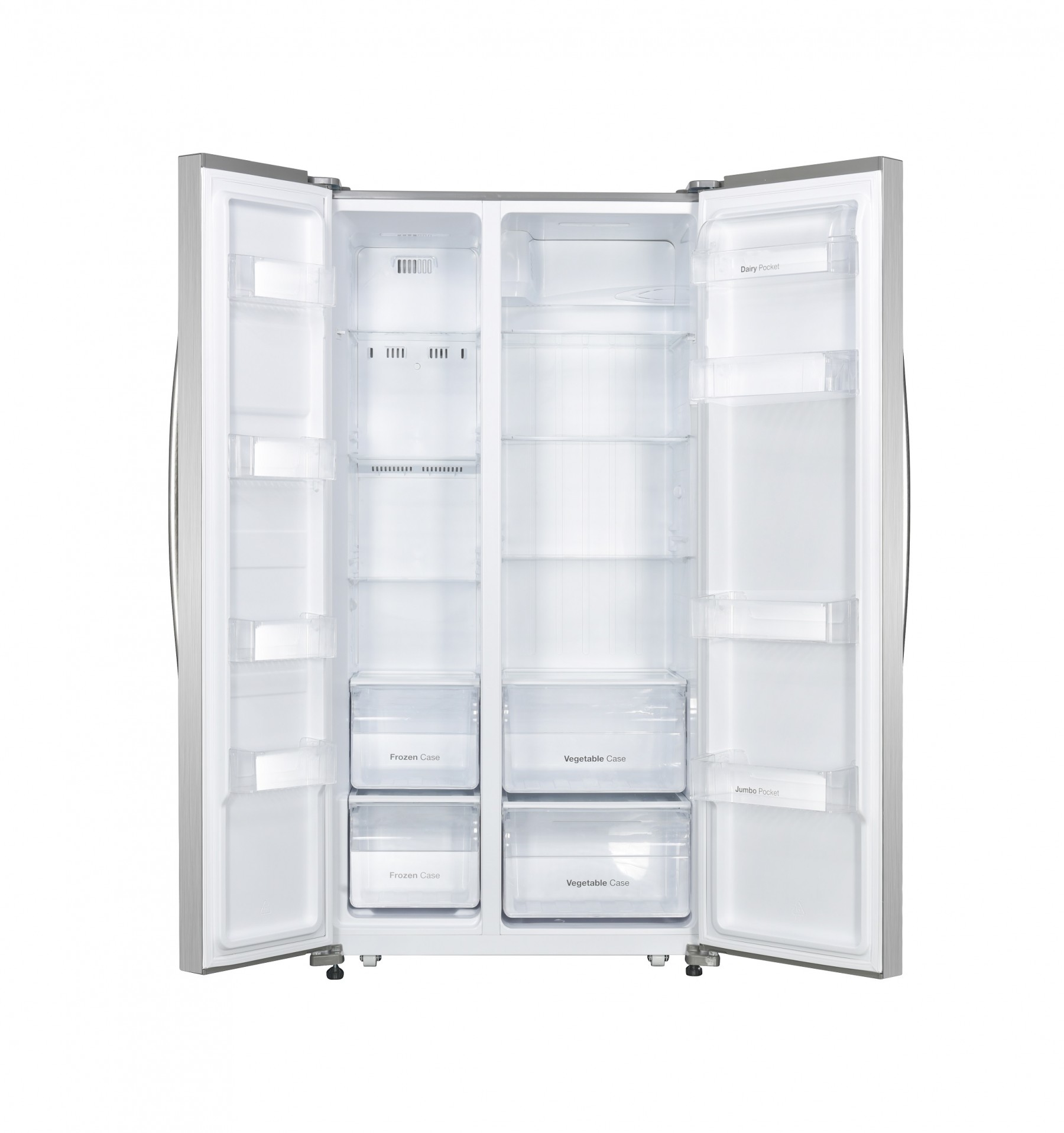 Daewoo FRN-SH23BVS side-by-side refrigerator Freestanding – image 2