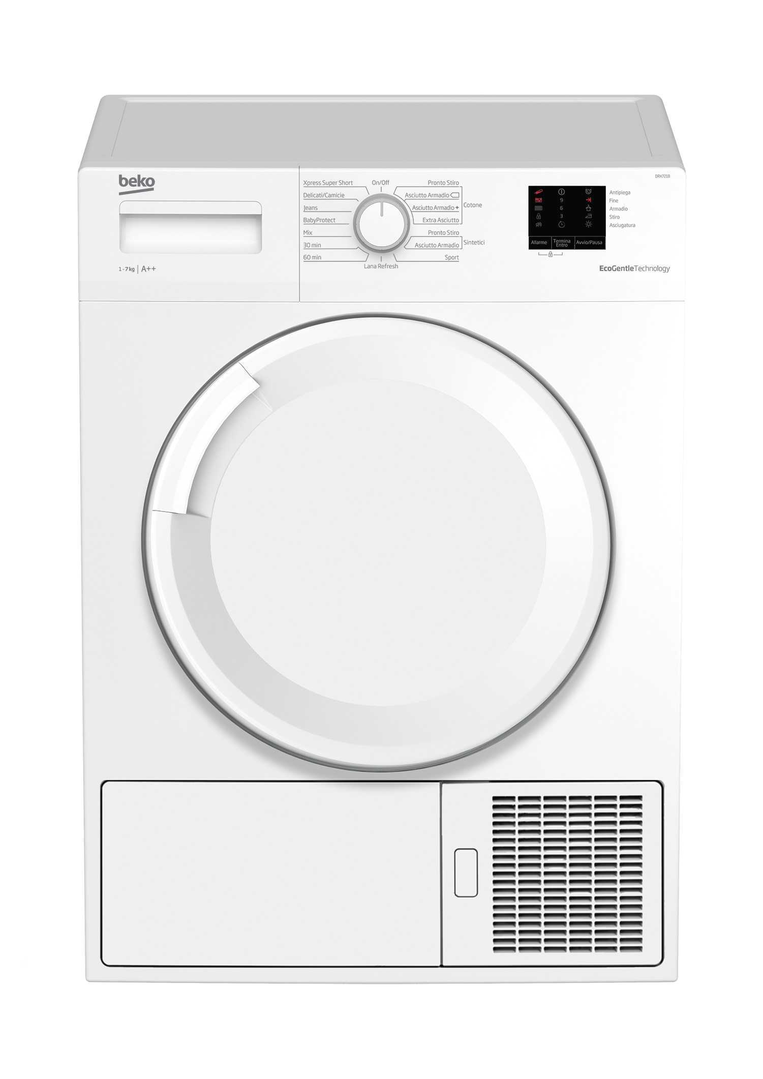 Beko DRX721B — vue 1 sur 3