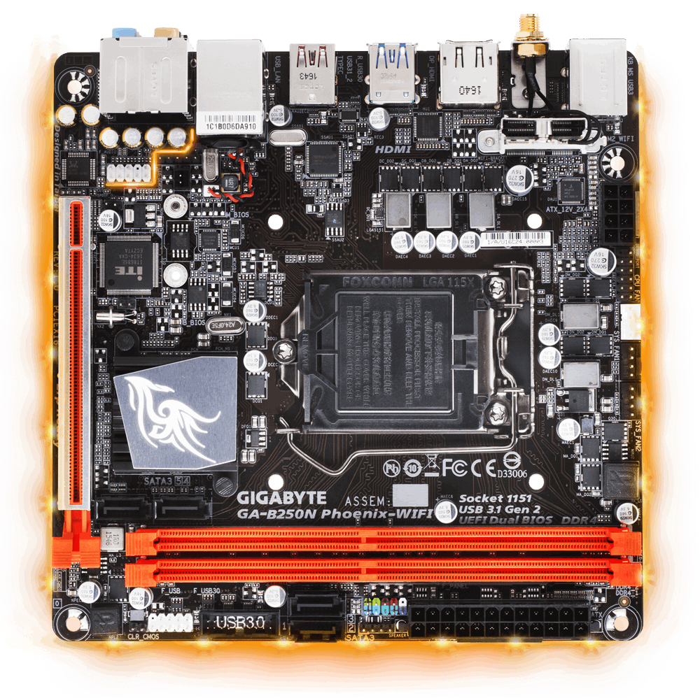 GIGABYTE GA-B250N-Phoenix WIFI – image 2