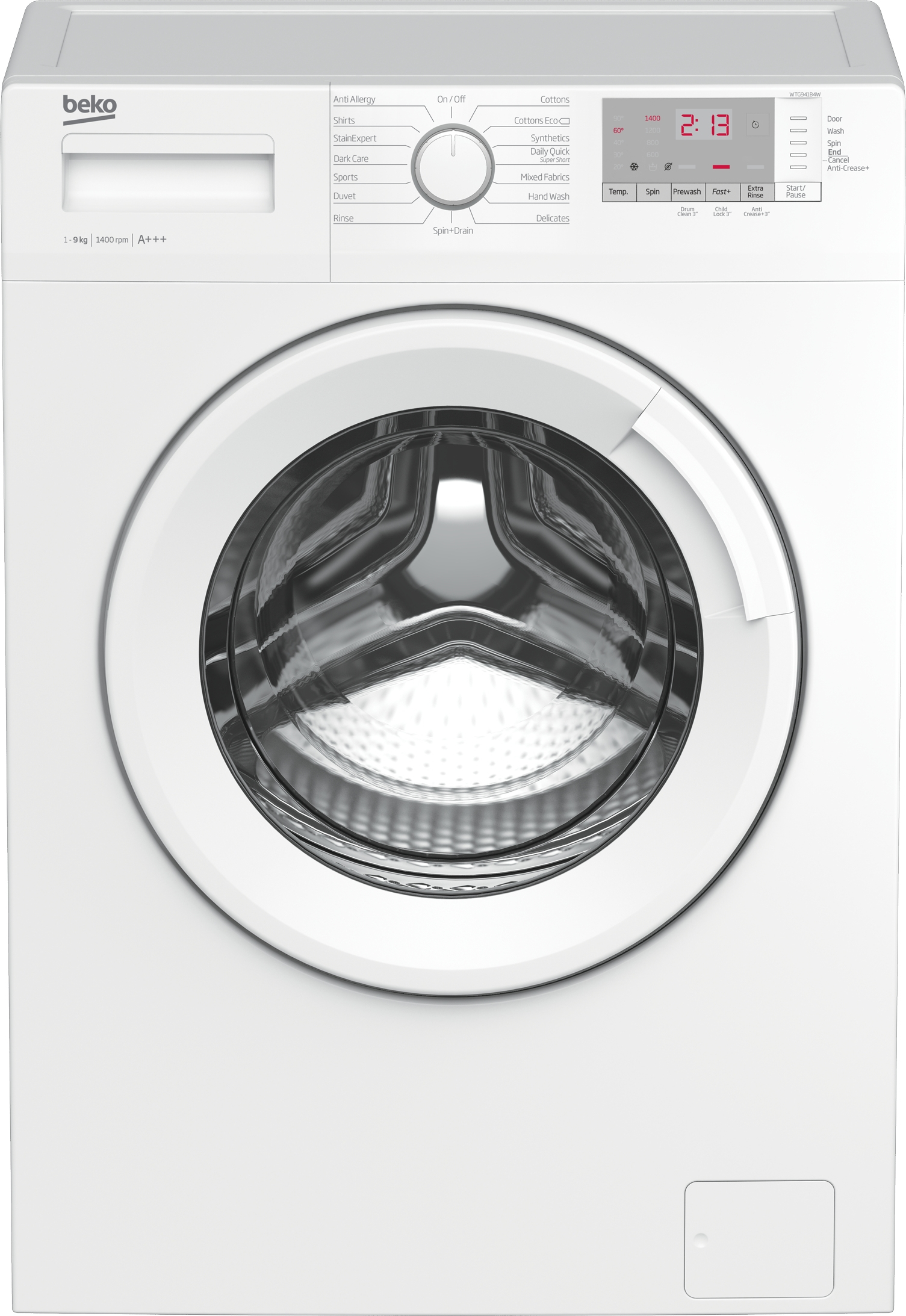 Beko WTG941B4W washing machine Front-load – image 8