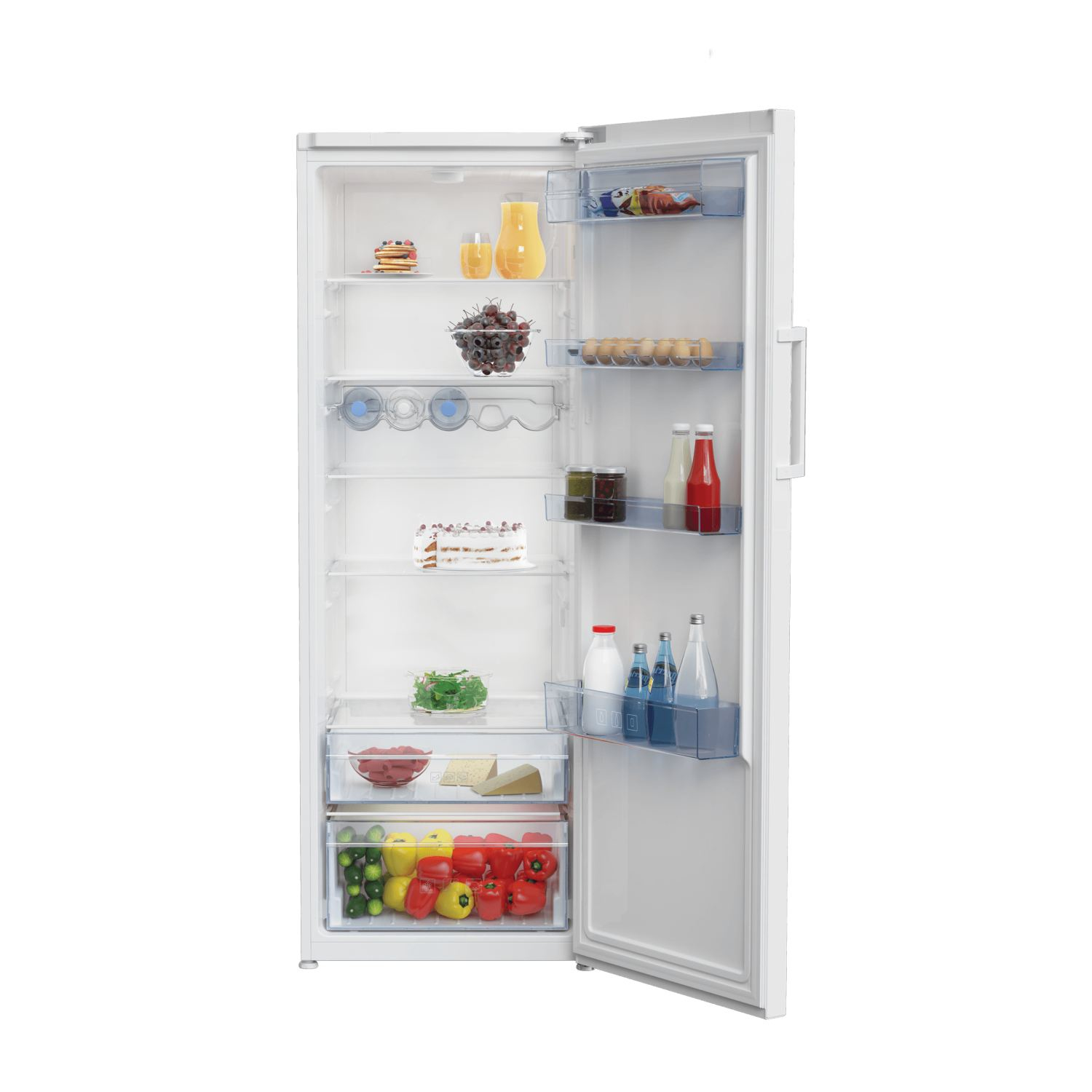 Beko RSSE415M21W fridge Freestanding – image 3