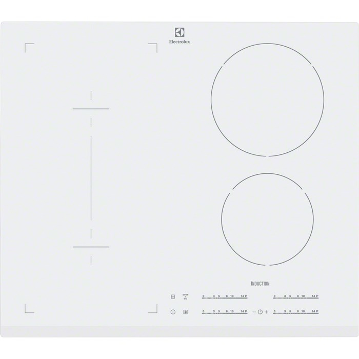 Electrolux EHI6540FWP White Built-in Zone induction hob 4 zone(s)