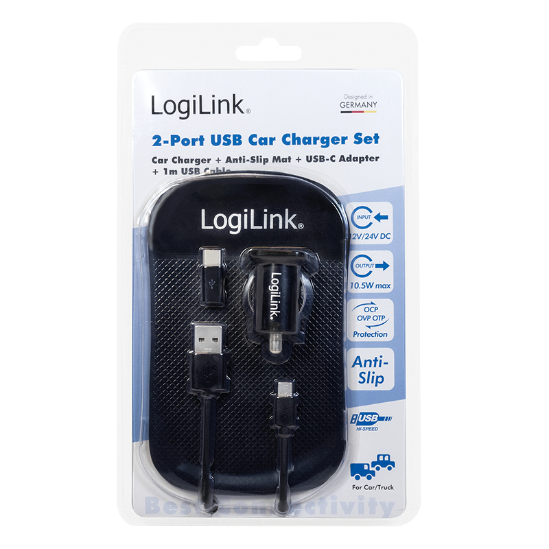 LogiLink PA0204 mobile device charger Universal Black Cigar lighter Indoor – image 8