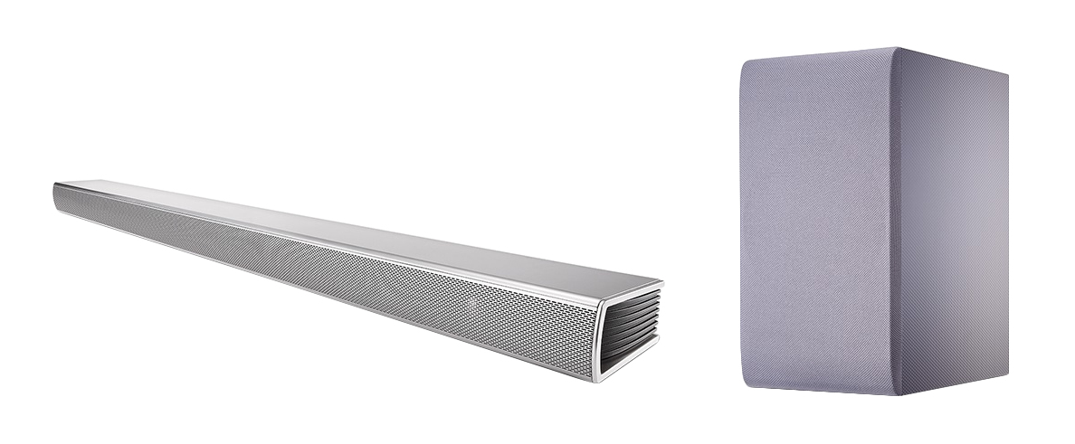 LG SH5 soundbar speaker Silver 2.1 channels – image 1