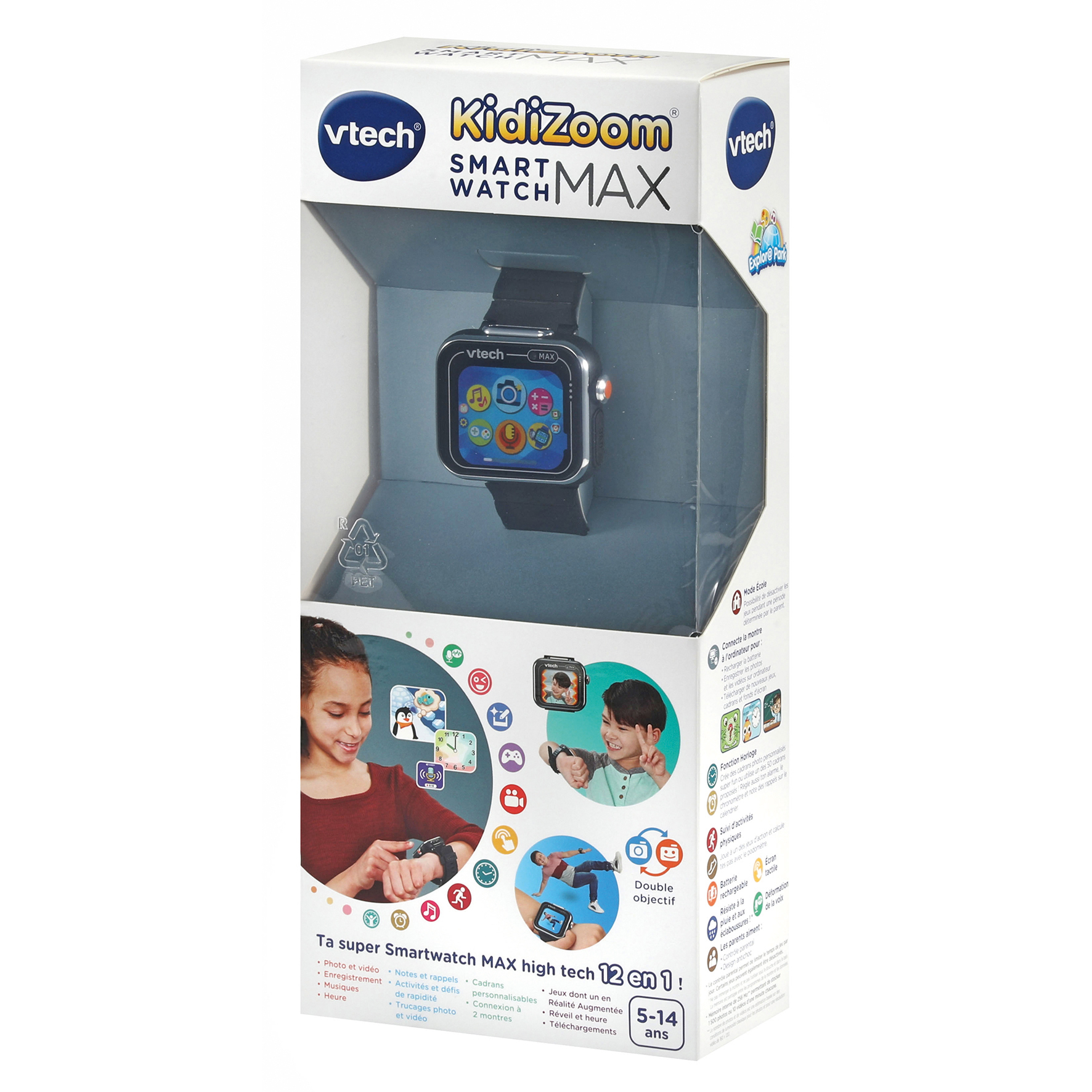 VTech KIDIZOOM SMARTWATCH MAX NOIRE – image 8
