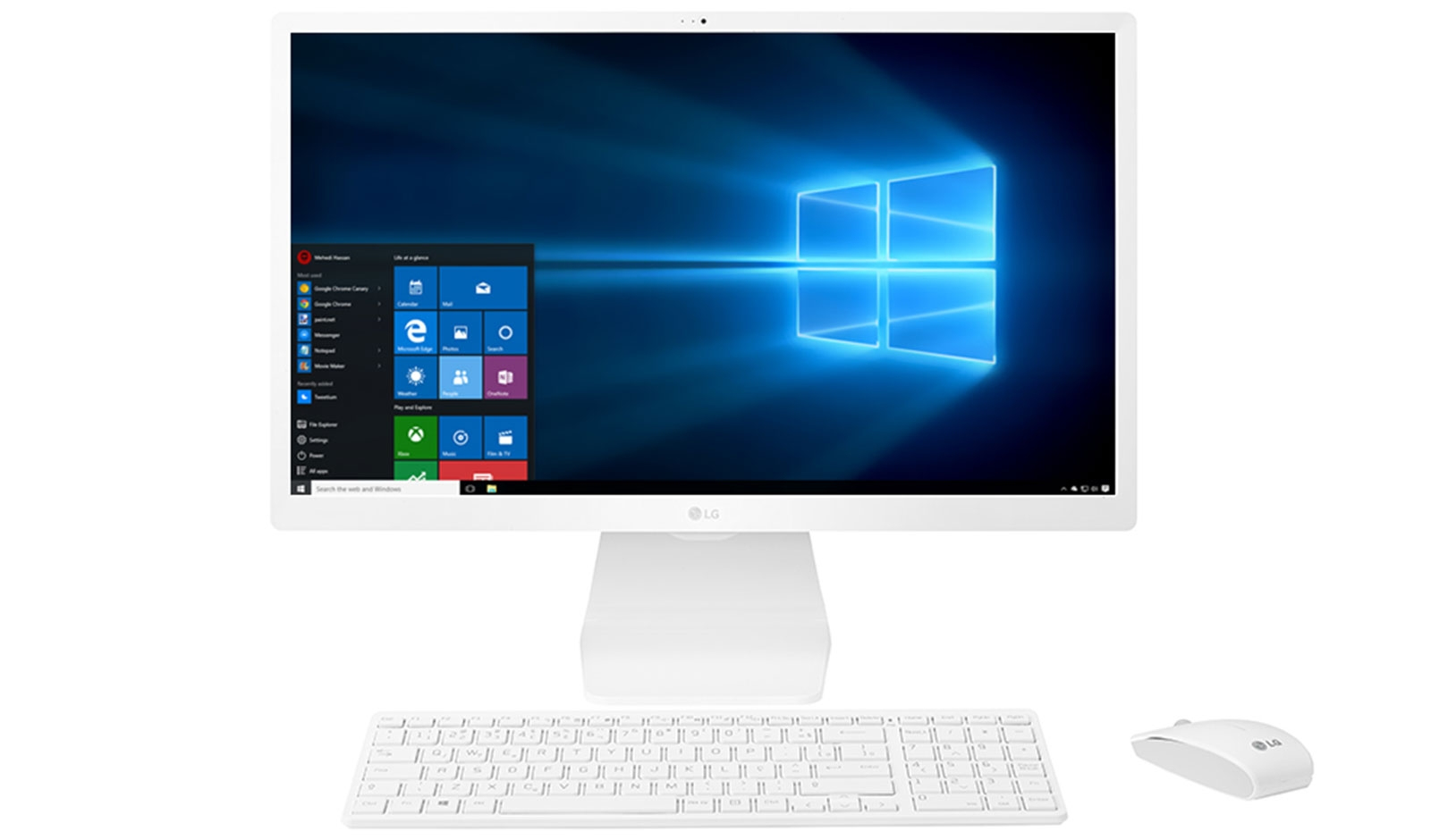 LG 24V570-G All-in-One PC/workstation Intel® Core™ i5 i5-7200U – image 1