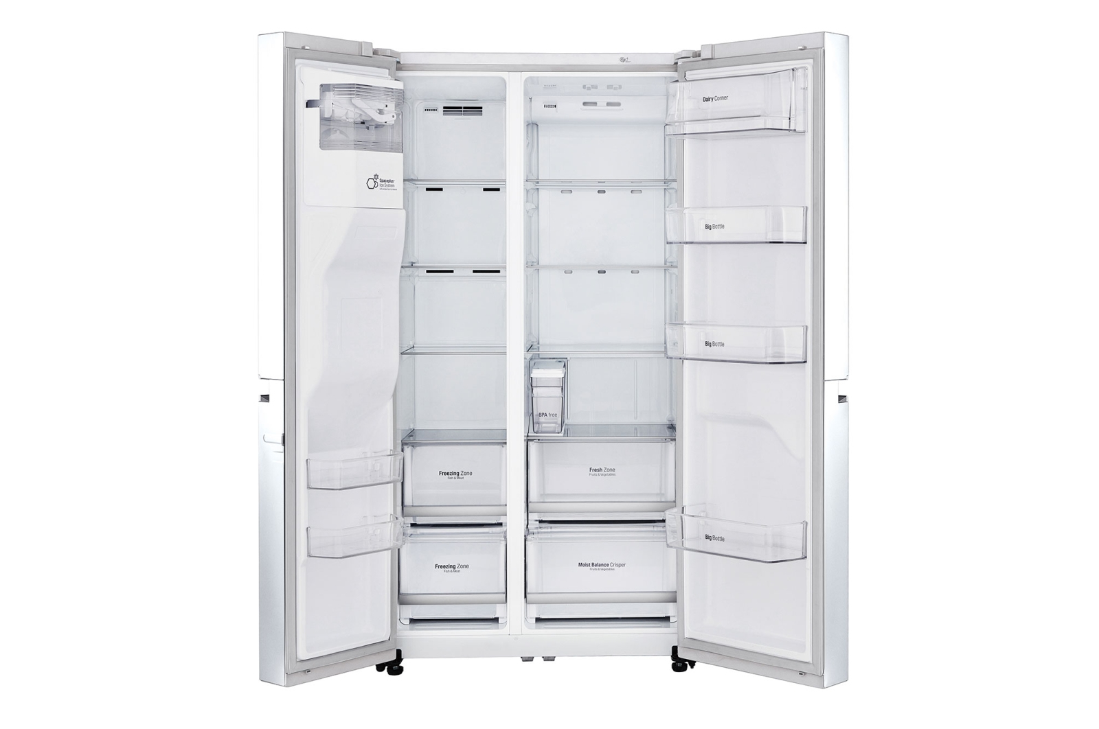 LG GSL961SWUZ side-by-side refrigerator Freestanding – image 6