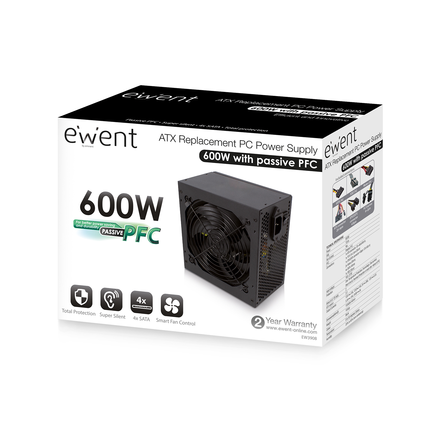 Ewent EW3908 power supply unit – image 4