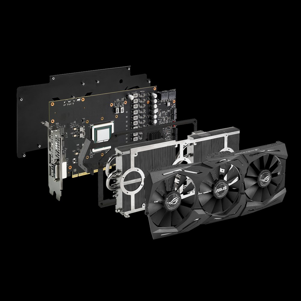 ASUS ROG-STRIX-RXVEGA64-O8G-GAMING AMD Radeon RX Vega 64 – image 6
