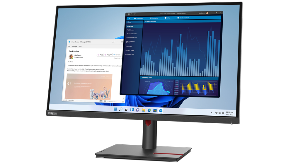Lenovo ThinkVision T27p-30 computer monitor – image 2