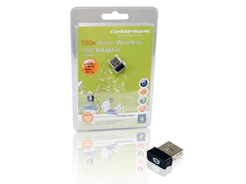 Conceptronic 150N Nano Wireless USB Adapter – image 6