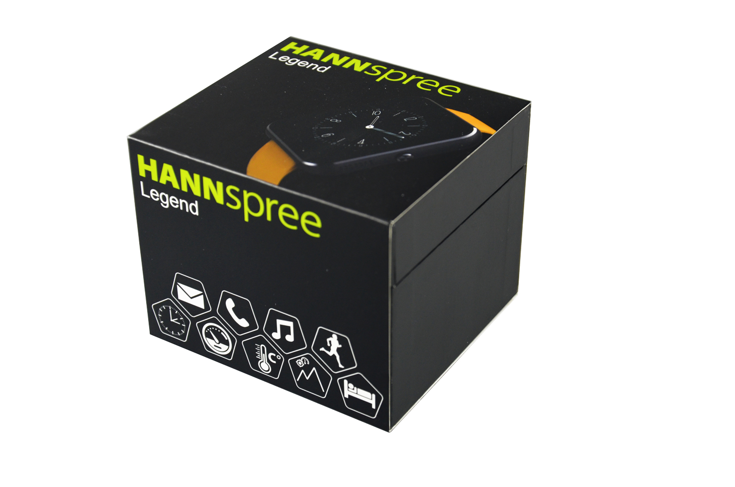 Hannspree LEGEND 3.91 cm (1.54") IPS Digital 240 x 240 pixels Touchscreen Black – image 5