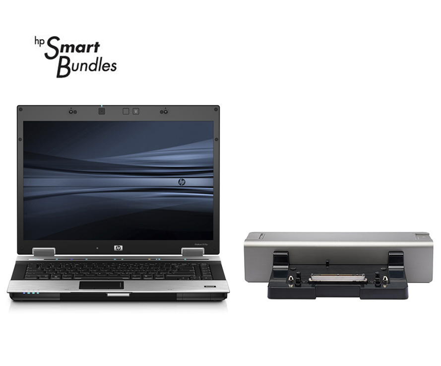 HP EliteBook 8530p + 2008 120W Docking Station – image 1
