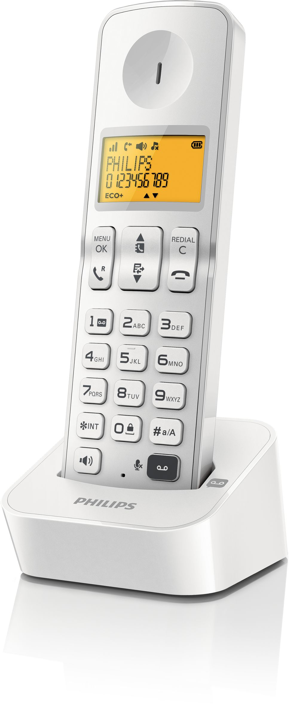 Philips B1961W/FR telephone DECT telephone Caller ID White – image 2