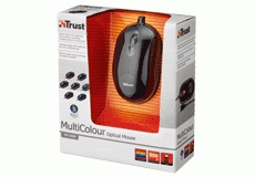 Trust Black MultiColour Mouse – image 3