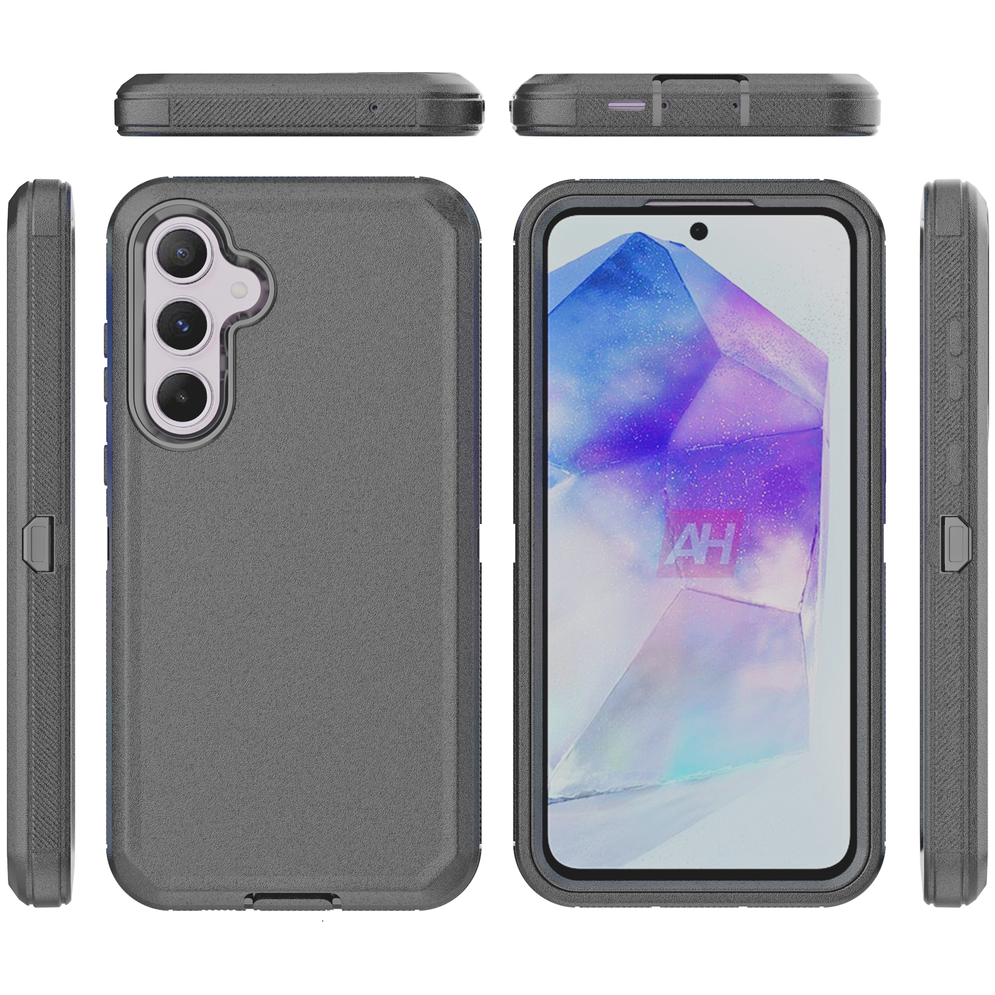 Techair Classic essential custodia per cellulare 16,8 cm (6.6") Cover Nero