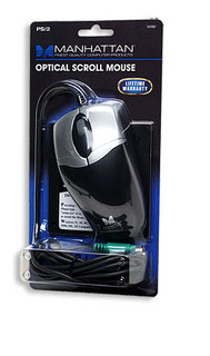 Manhattan 167697 mouse Office Ambidextrous PS/2 Optical 800 DPI – image 2