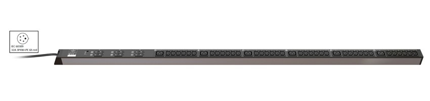 Vertiv MPE Rack PDU, elementary, 0U, input IEC 60309 230/400V