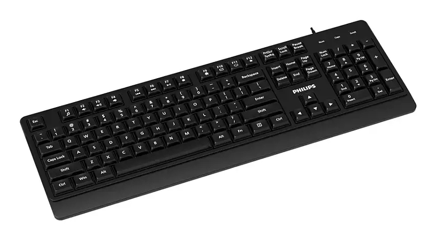 Philips 2000 series SPK6247B/85 keyboard Universal USB QWERTY Black – image 2