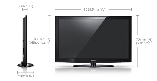 Samsung PS42B451B2 TV – image 2