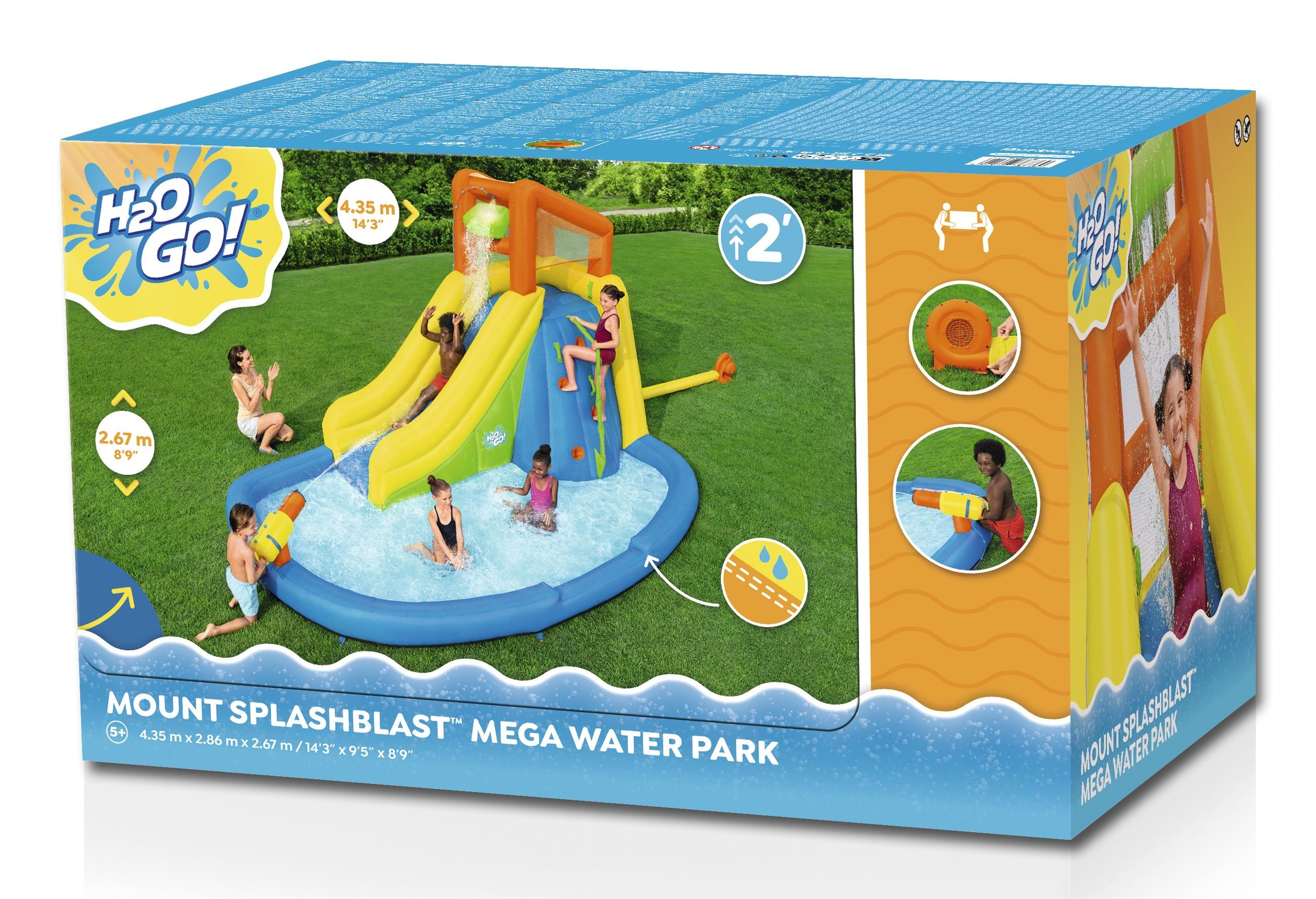 عکس پارک آبی بادی H2OGO! مدل Mount Splashblast