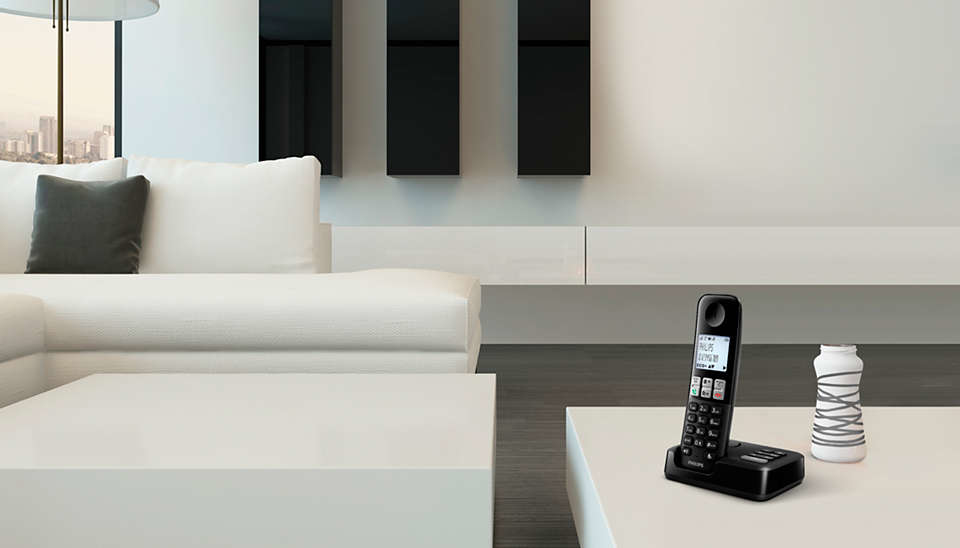 Philips D2551B/34 telephone DECT telephone Caller ID Black – image 6