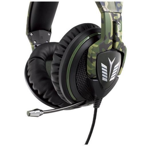ASUS 90-YAHIA110-UA20 headphones/headset Wired Head-band Gaming Black, Green – image 4