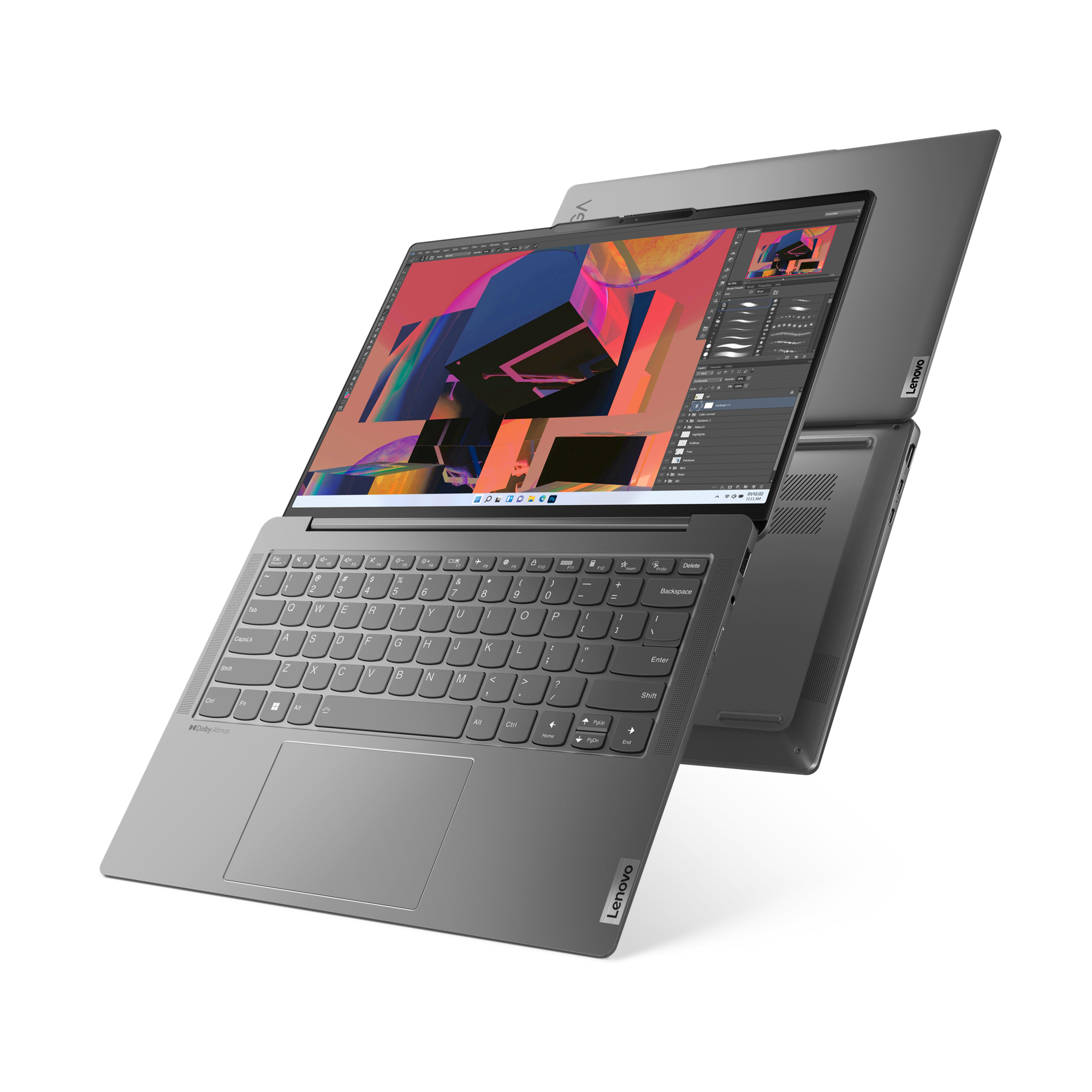 Lenovo Yoga Slim 6 14IRH8 Intel® Core™ i7 i7-13700H Laptop 35.6 cm (14″) WUXGA 16 GB LPDDR5x-SDRAM 1 TB SSD Wi-Fi 6E (802.11ax) Windows 11 Home Grey image 15