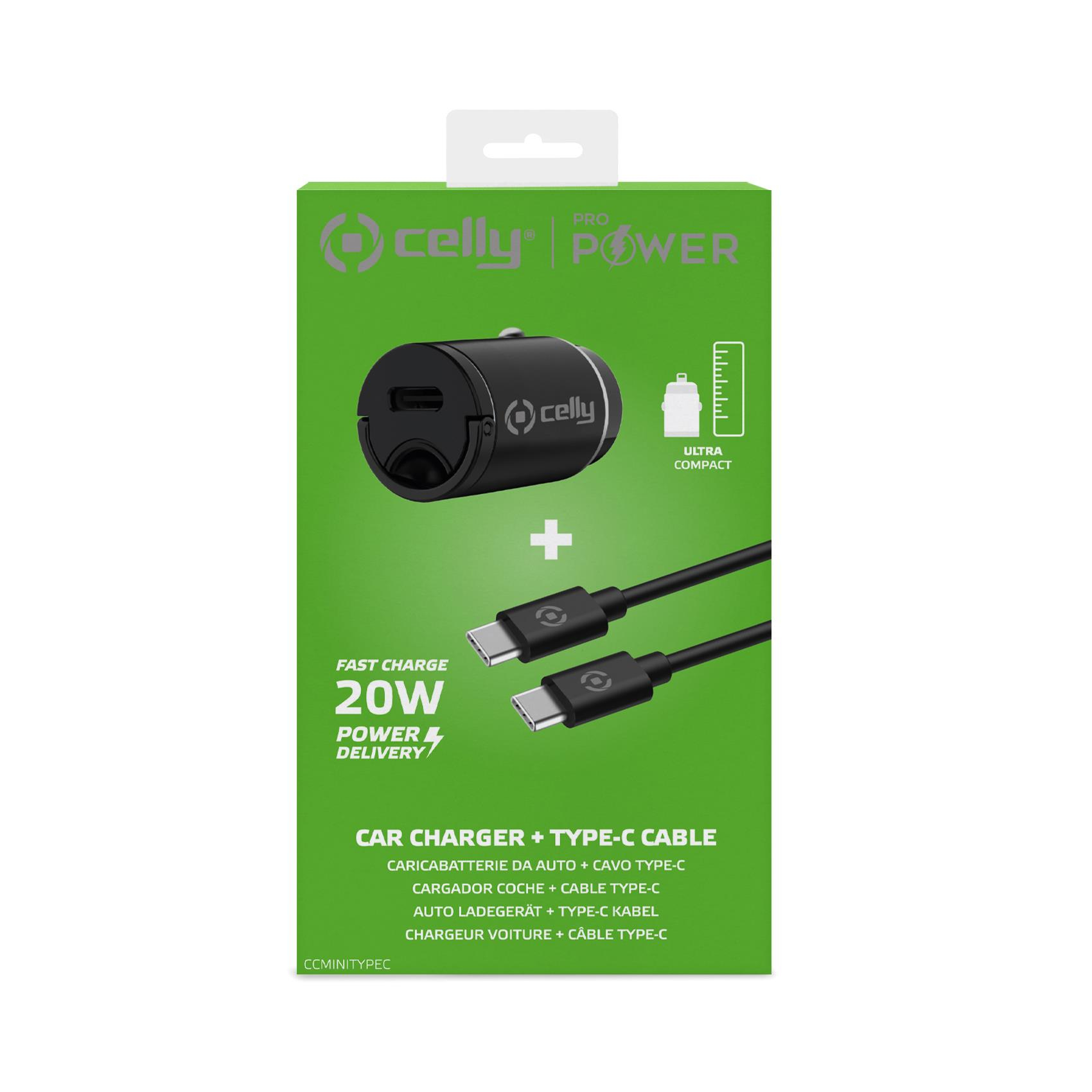 Celly CCMINITYPEC mobile device charger Smartphone, Tablet Black Cigar lighter Auto – image 4