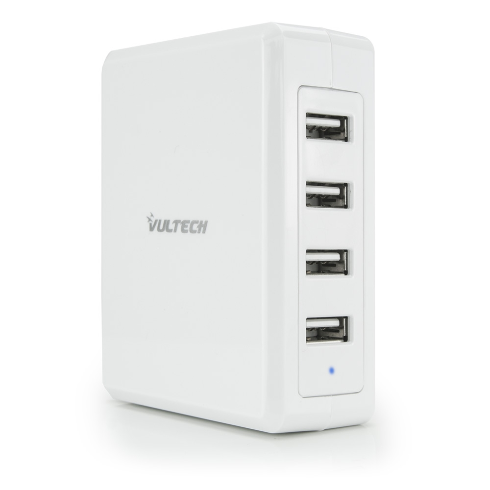 Vultech CC-068B mobile device charger Universal White AC Indoor – image 1