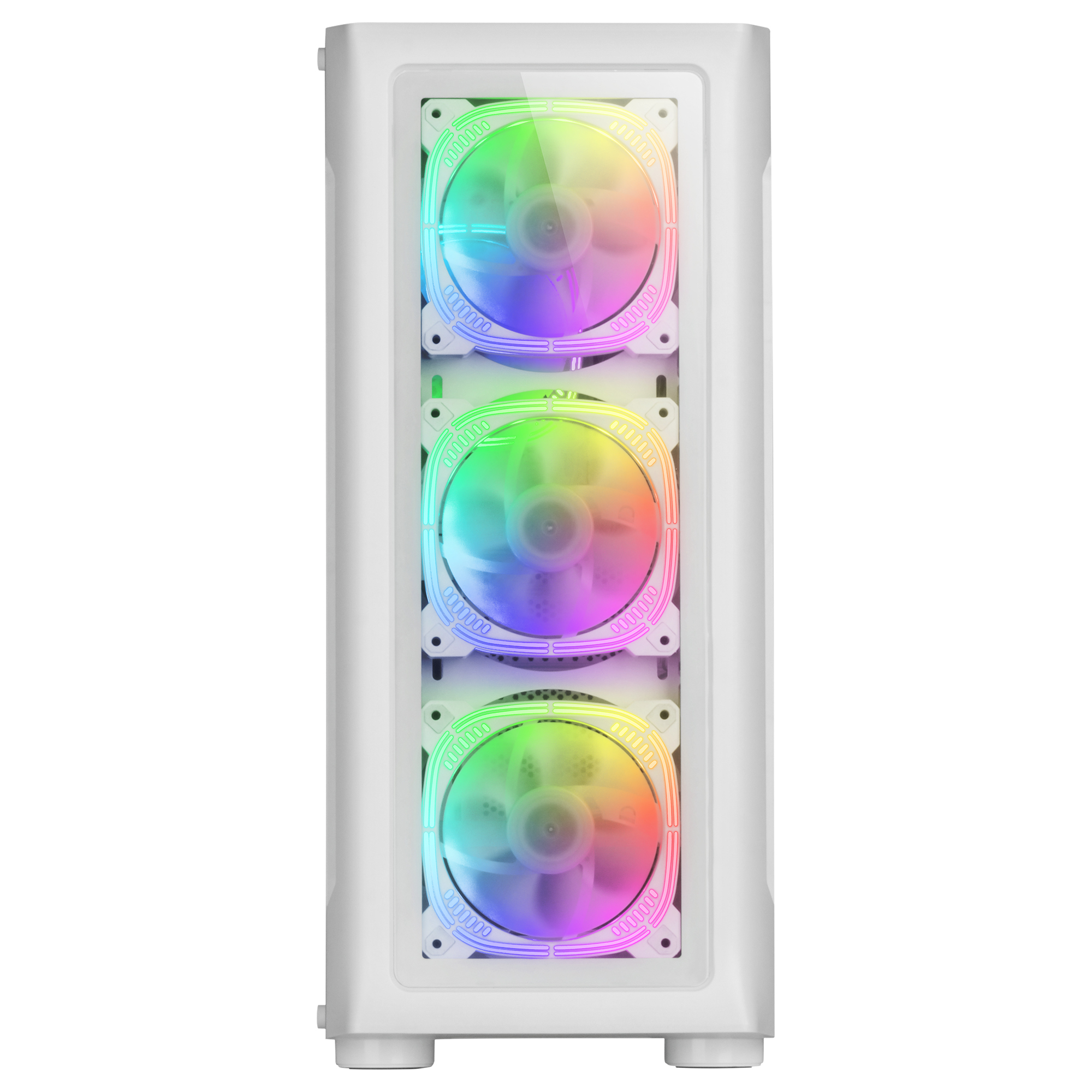 Mars Gaming MC-NEO White XXL E-ATX Gaming Tower Tempered Glass Side and Front Window 4x ARGB – image 4
