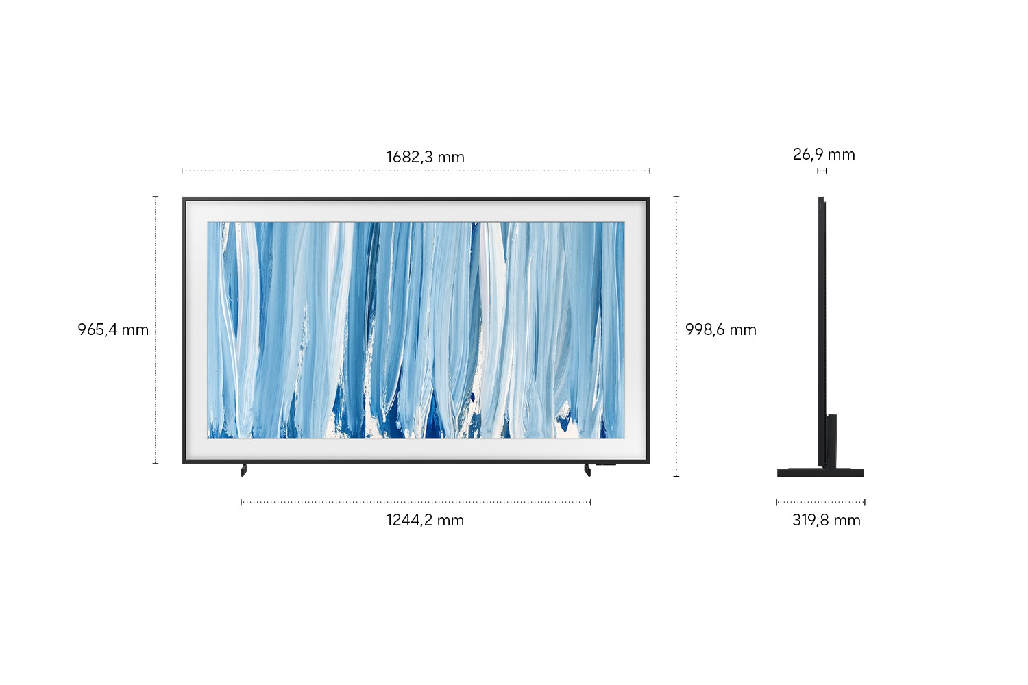 Samsung The Frame GQ75LS03HWUXZG TV – image 4