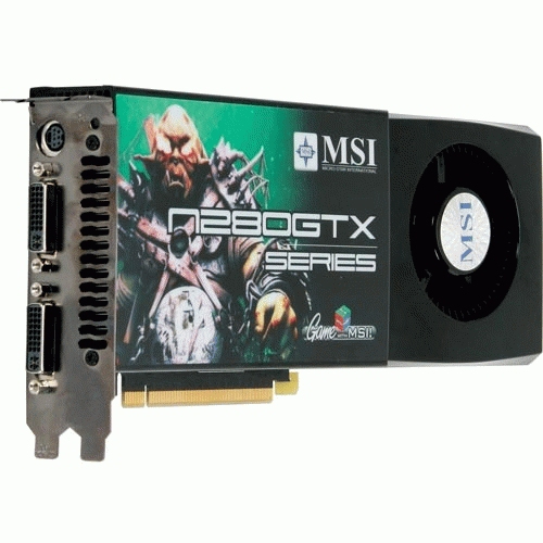MSI N280GTX-T2D1GOC graphics card GeForce GTX 280 – image 3